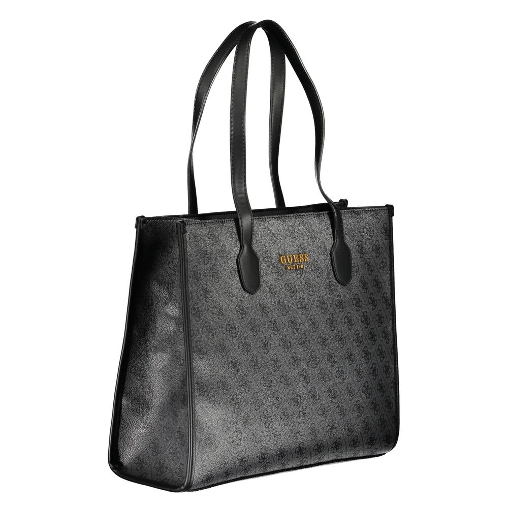 Sac à main Guess Jeans en polyéthylène noir