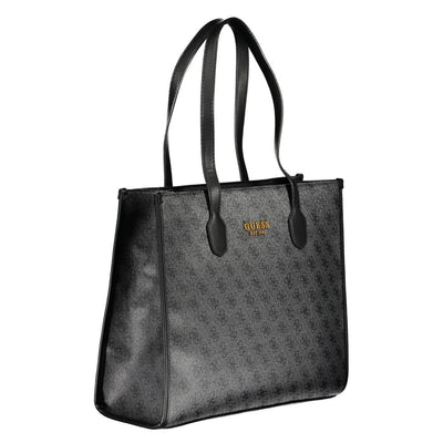 Sac à main Guess Jeans en polyéthylène noir