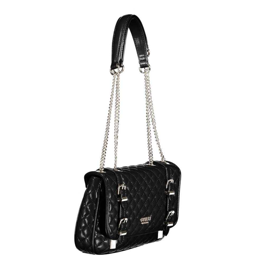 Sac à main Guess Jeans en polyéthylène noir