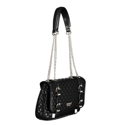 Sac à main Guess Jeans en polyéthylène noir