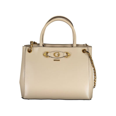 Sac à main Guess Jeans en polyéthylène beige