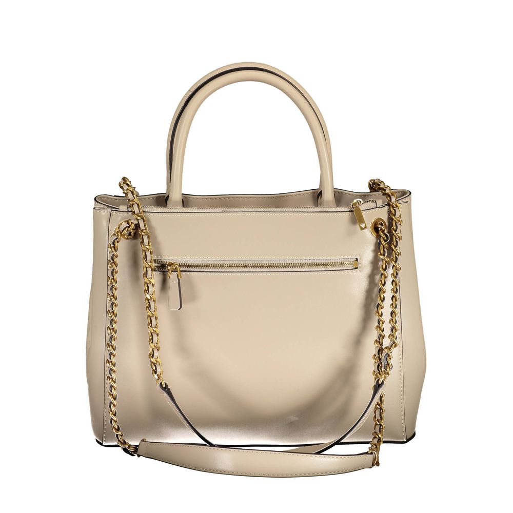Sac à main Guess Jeans en polyéthylène beige
