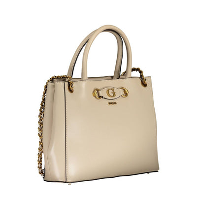 Sac à main Guess Jeans en polyéthylène beige