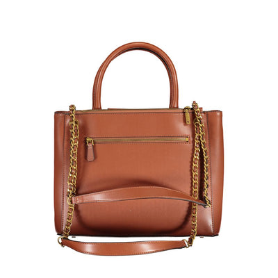 Sac à main Guess Jeans en polyéthylène marron