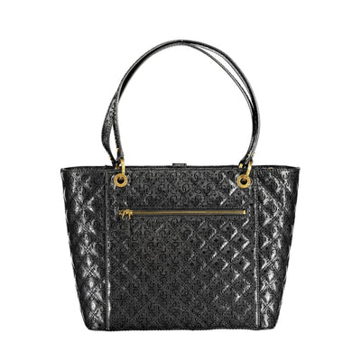 Sac à main Guess Jeans en polyéthylène noir