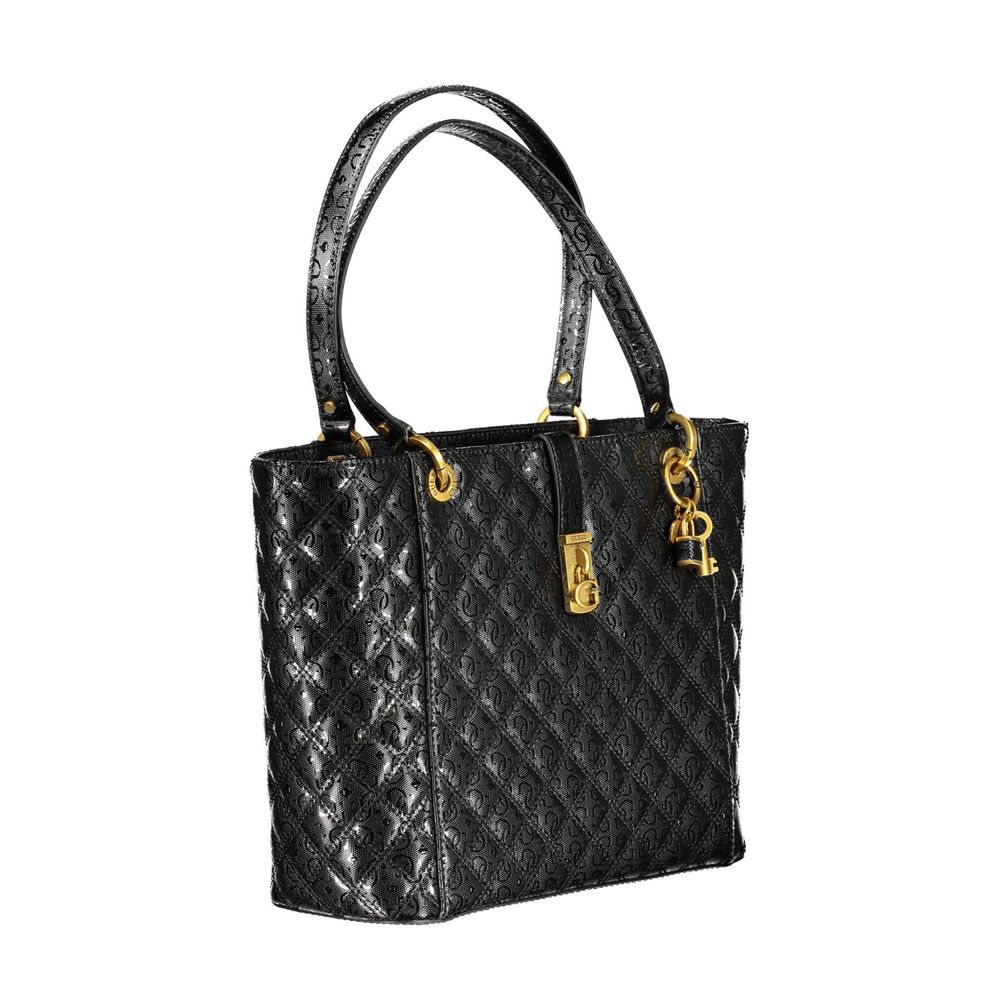 Sac à main Guess Jeans en polyéthylène noir