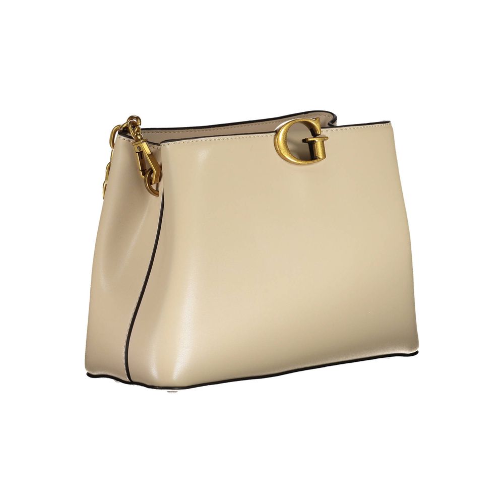 Sac à main Guess Jeans en polyéthylène beige