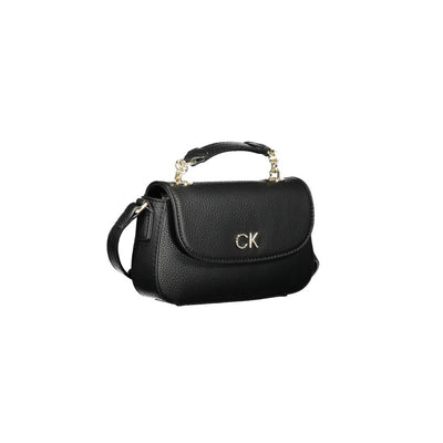 Sac à main en polyester noir Calvin Klein