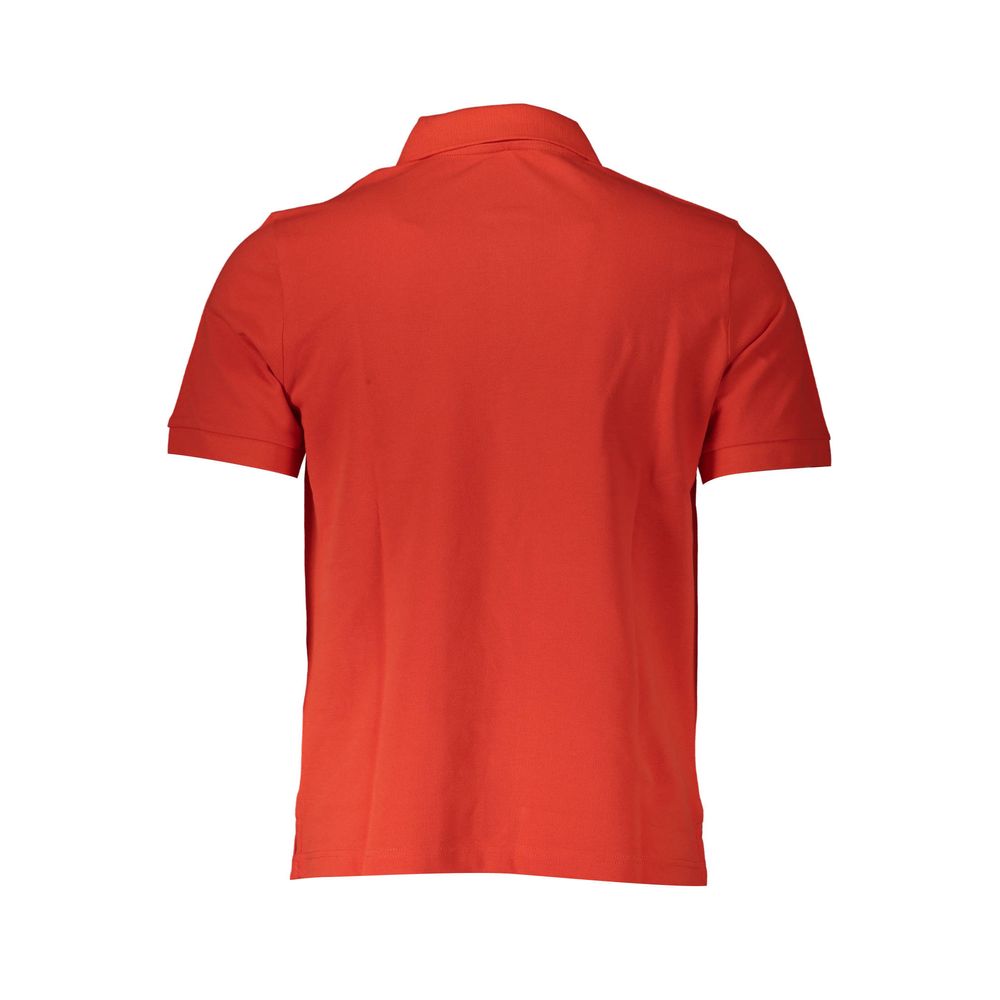 North Sails Red Cotton Polo Shirt