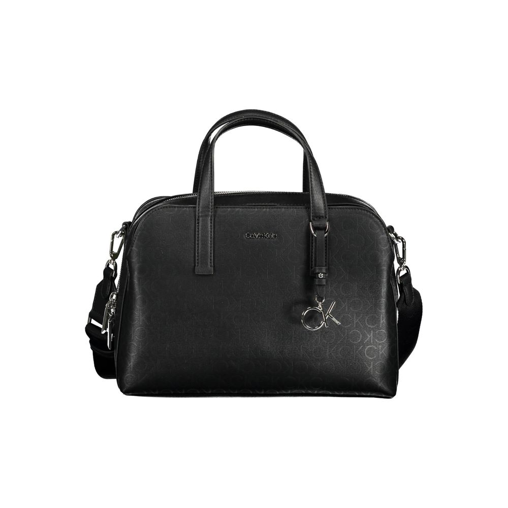 Sac à main en polyester noir Calvin Klein