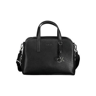 Sac à main en polyester noir Calvin Klein