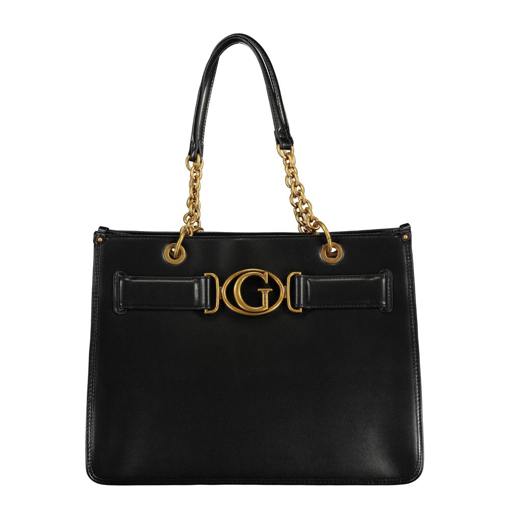 Sac à main Guess Jeans en polyéthylène noir