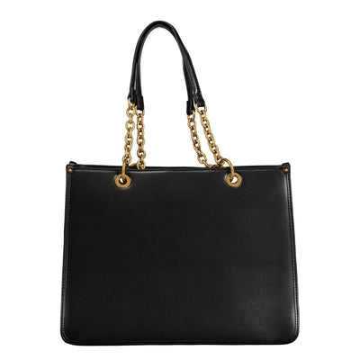 Sac à main Guess Jeans en polyéthylène noir