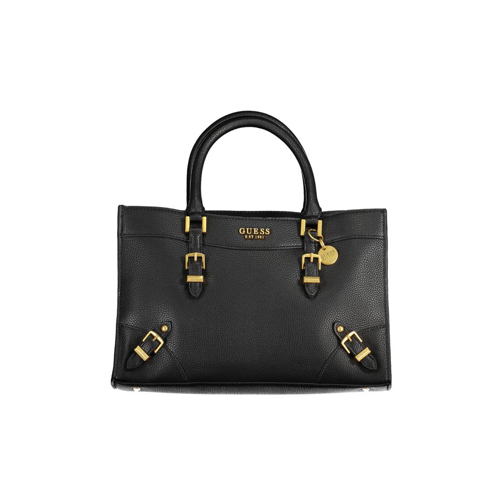 Sac à main Guess Jeans en polyéthylène noir