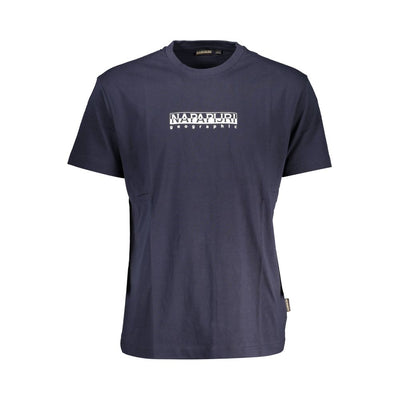 Napapijri Blue Cotton T-Shirt