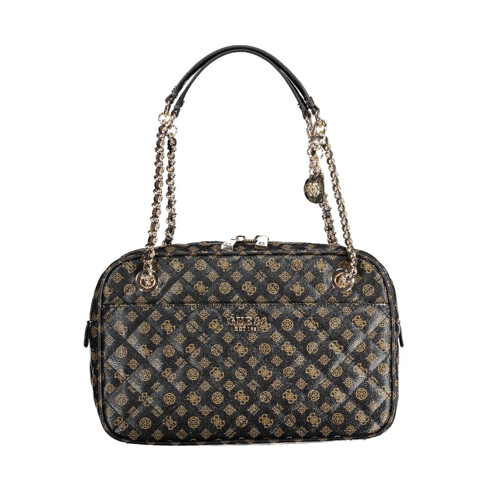 Sac à main Guess Jeans en polyéthylène marron