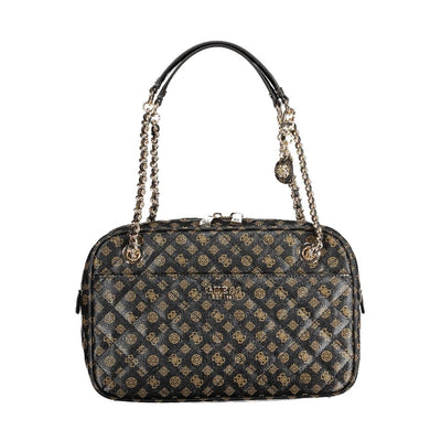 Sac à main Guess Jeans en polyéthylène marron