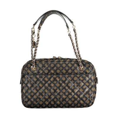 Sac à main Guess Jeans en polyéthylène marron