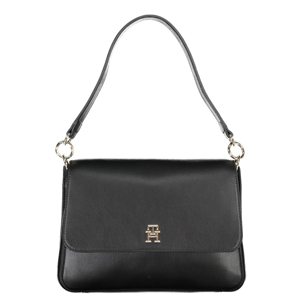 Sac à main Tommy Hilfiger en polyester noir