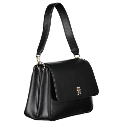 Sac à main Tommy Hilfiger en polyester noir