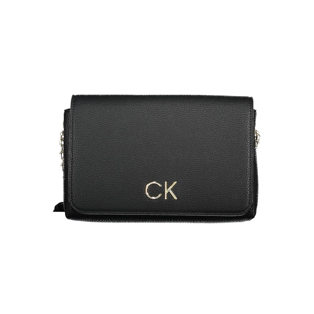 Sac à main en polyester noir Calvin Klein