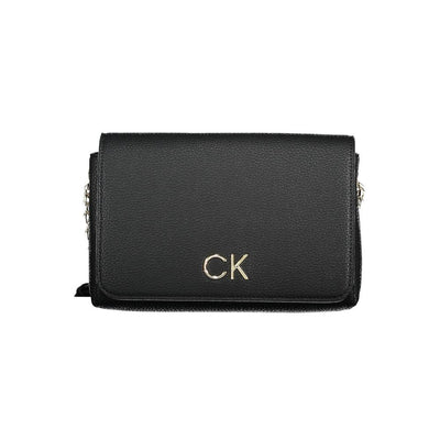 Sac à main en polyester noir Calvin Klein
