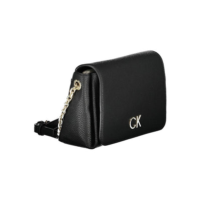 Sac à main en polyester noir Calvin Klein