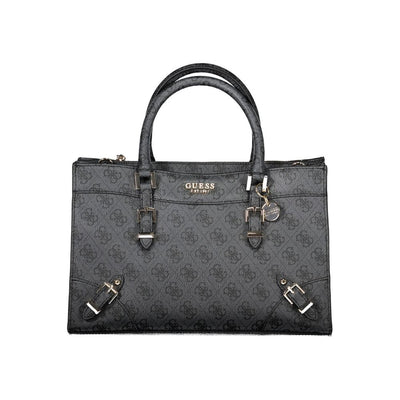 Sac à main Guess Jeans en polyéthylène noir