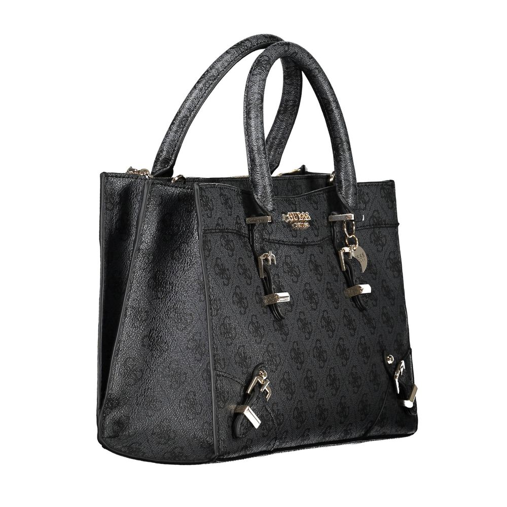 Sac à main Guess Jeans en polyéthylène noir
