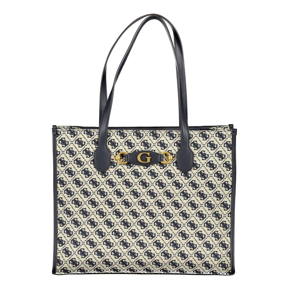 Sac à main Guess Jeans bleu en polyester
