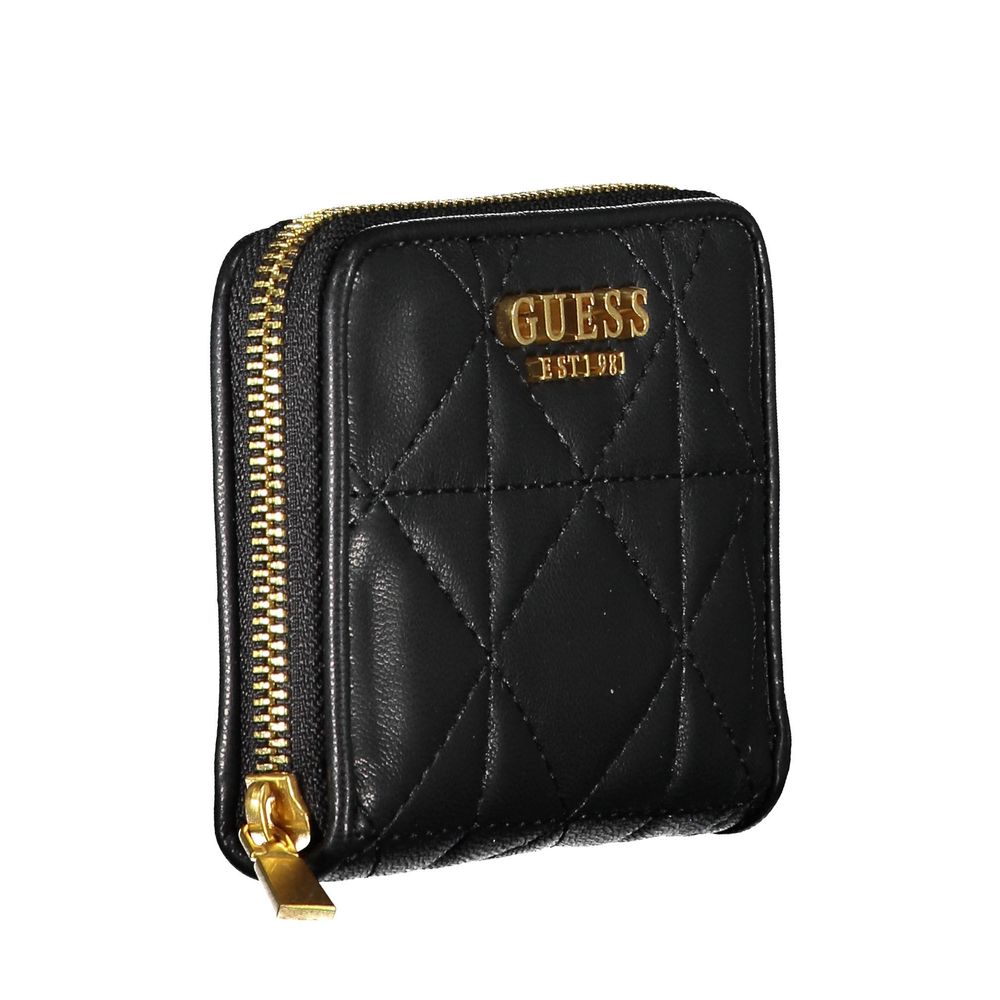 Guess Jeans Zwarte Polyethyleen Portemonnee