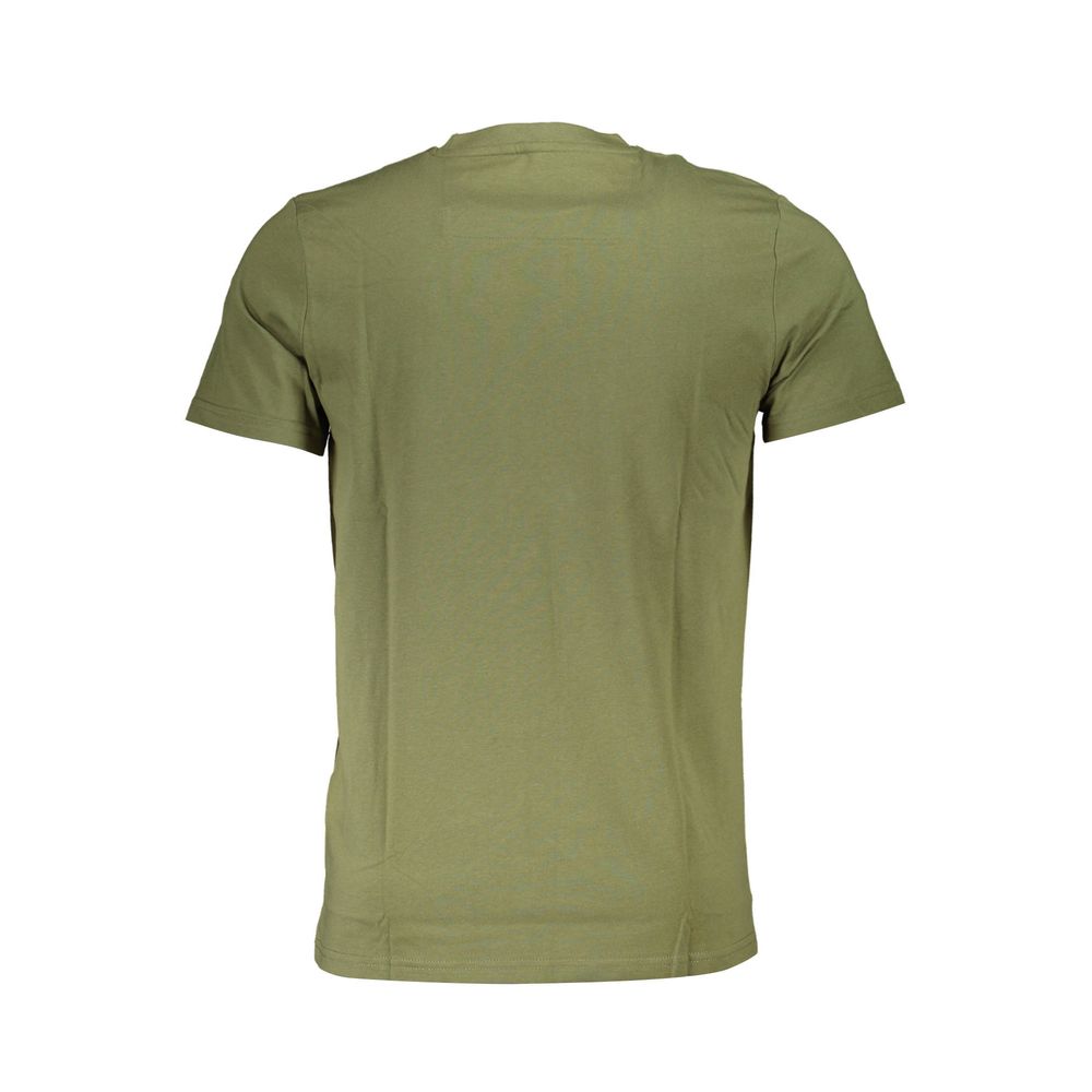 T-shirt en coton vert Cavalli Class
