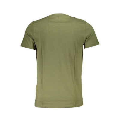 T-shirt en coton vert Cavalli Class