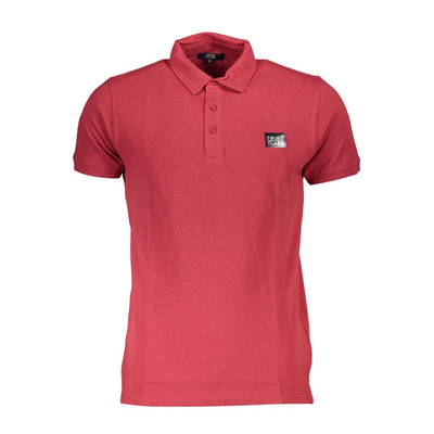Polo Cavalli Class en coton rouge