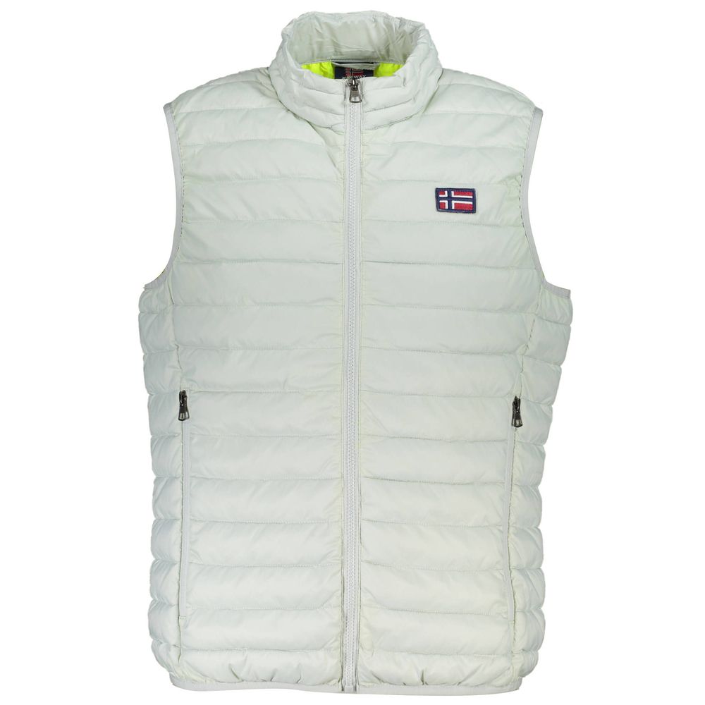 Veste grise en polyester Norvège 1963