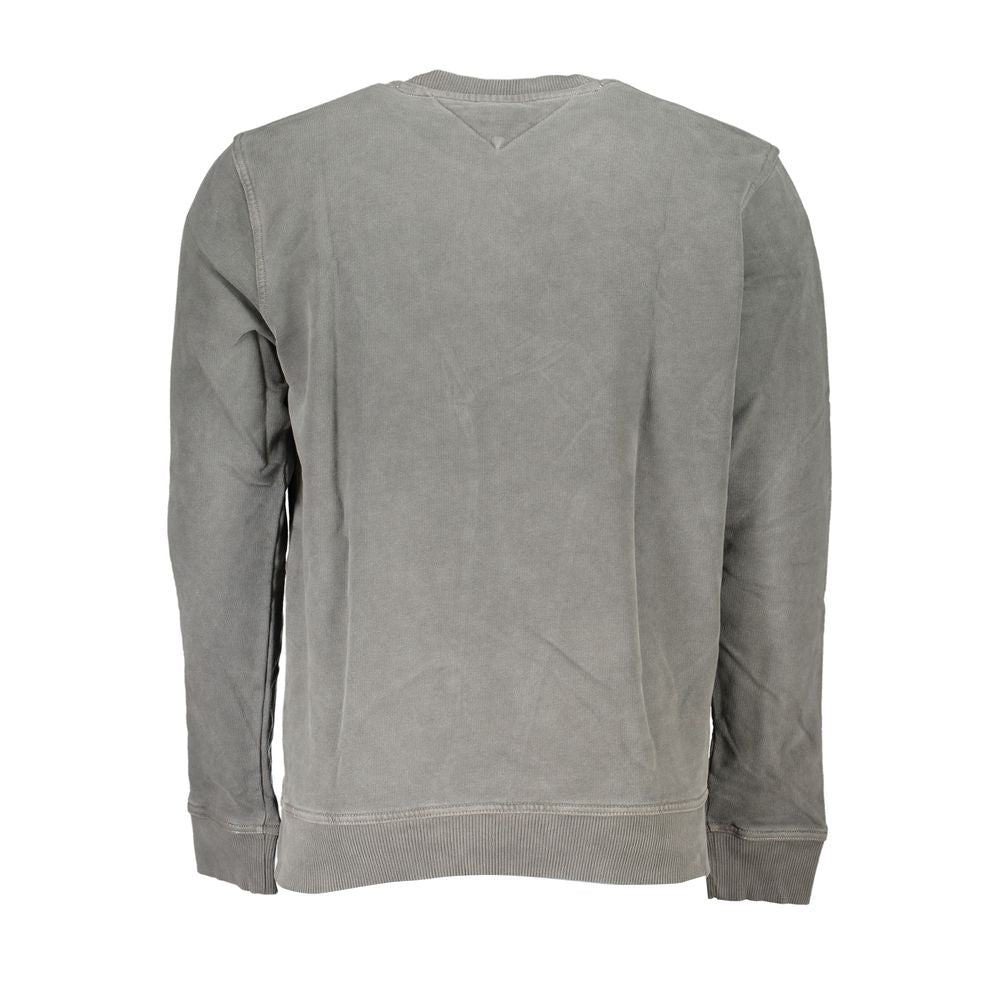 Pull en coton noir Tommy Hilfiger
