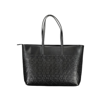 Sac à main en polyester noir Calvin Klein