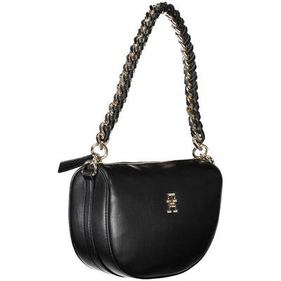 Sac à main Tommy Hilfiger en polyéthylène noir