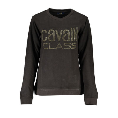 Pull en coton noir Cavalli Class