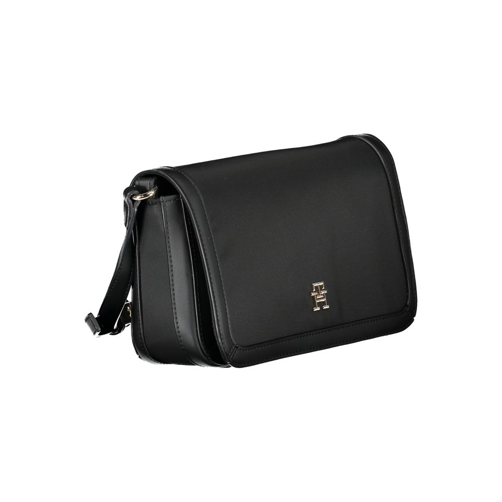 Sac à main Tommy Hilfiger en polyester noir