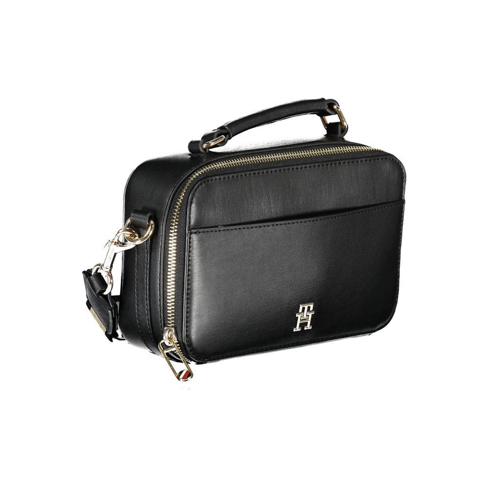 Sac à main Tommy Hilfiger en polyéthylène noir