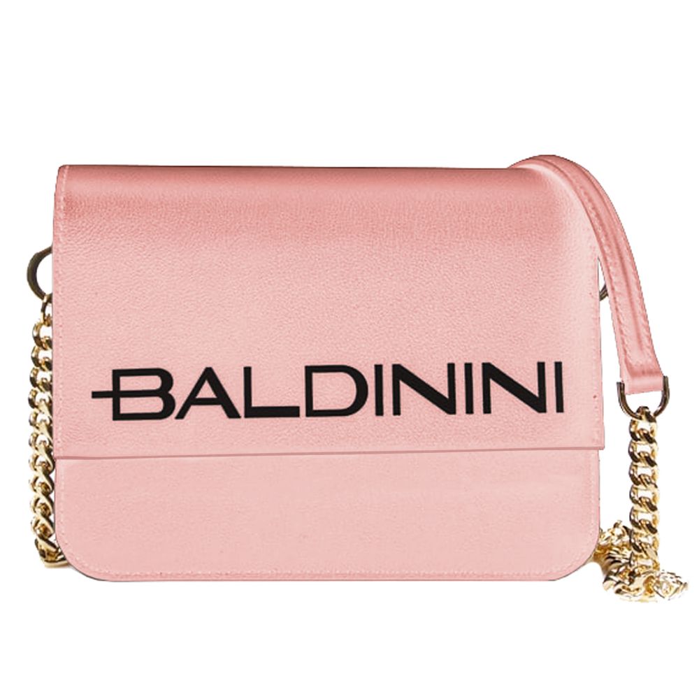 Sac à main Baldinini Trend en cuir de veau rose