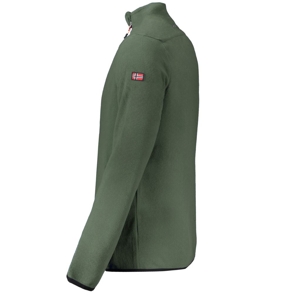 Pull vert en polyester Norvège 1963