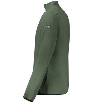 Pull vert en polyester Norvège 1963