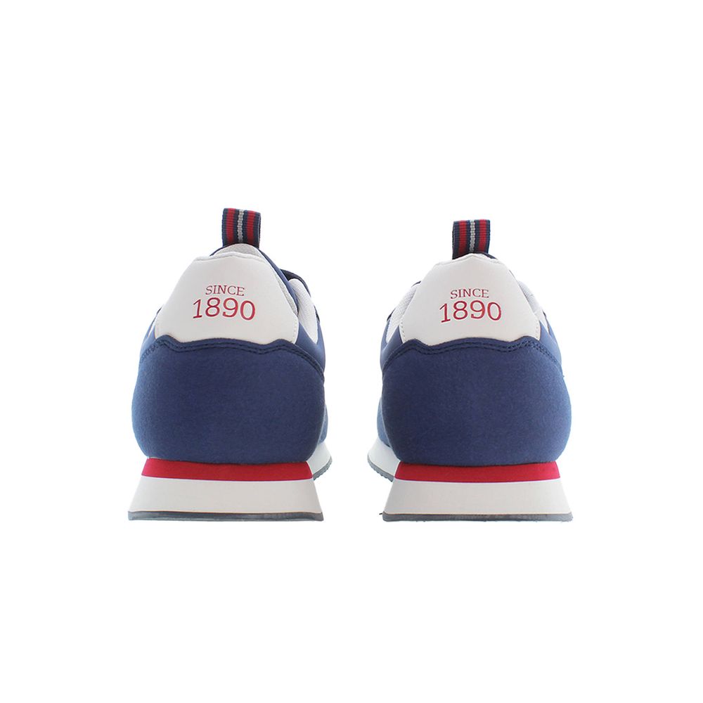 US POLO ASSN. Blauwe polyester sneaker