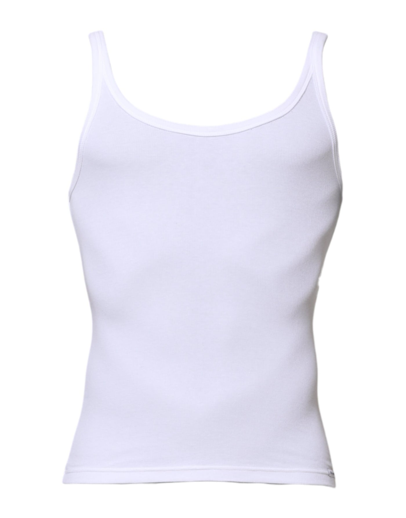 Dolce &amp; Gabbana Wit Mouwloos Ronde Hals Tank T-shirt voor Heren