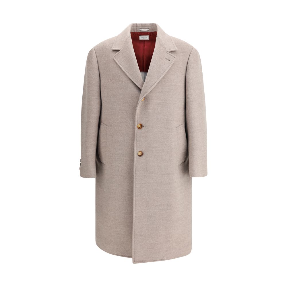 Manteau en laine Brunello Cucinelli