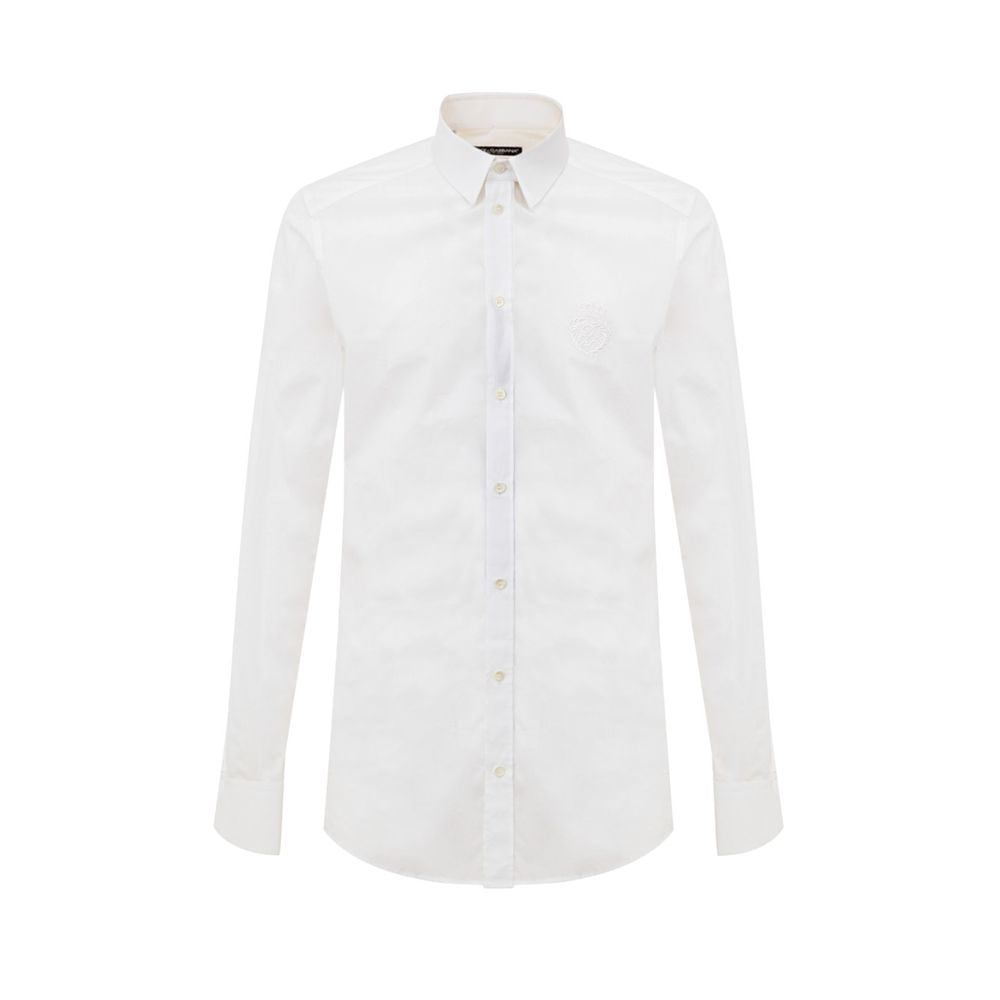 Dolce &amp; Gabbana Wit Katoenen Shirt