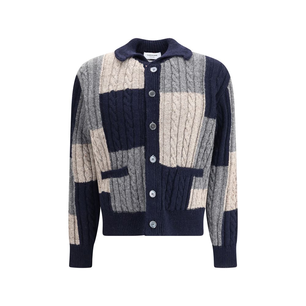 Cardigan intarsia Thom Browne