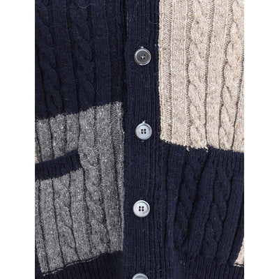 Cardigan intarsia Thom Browne
